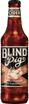 Blind Pig Cider honey & smoked fles á 0,355 liter